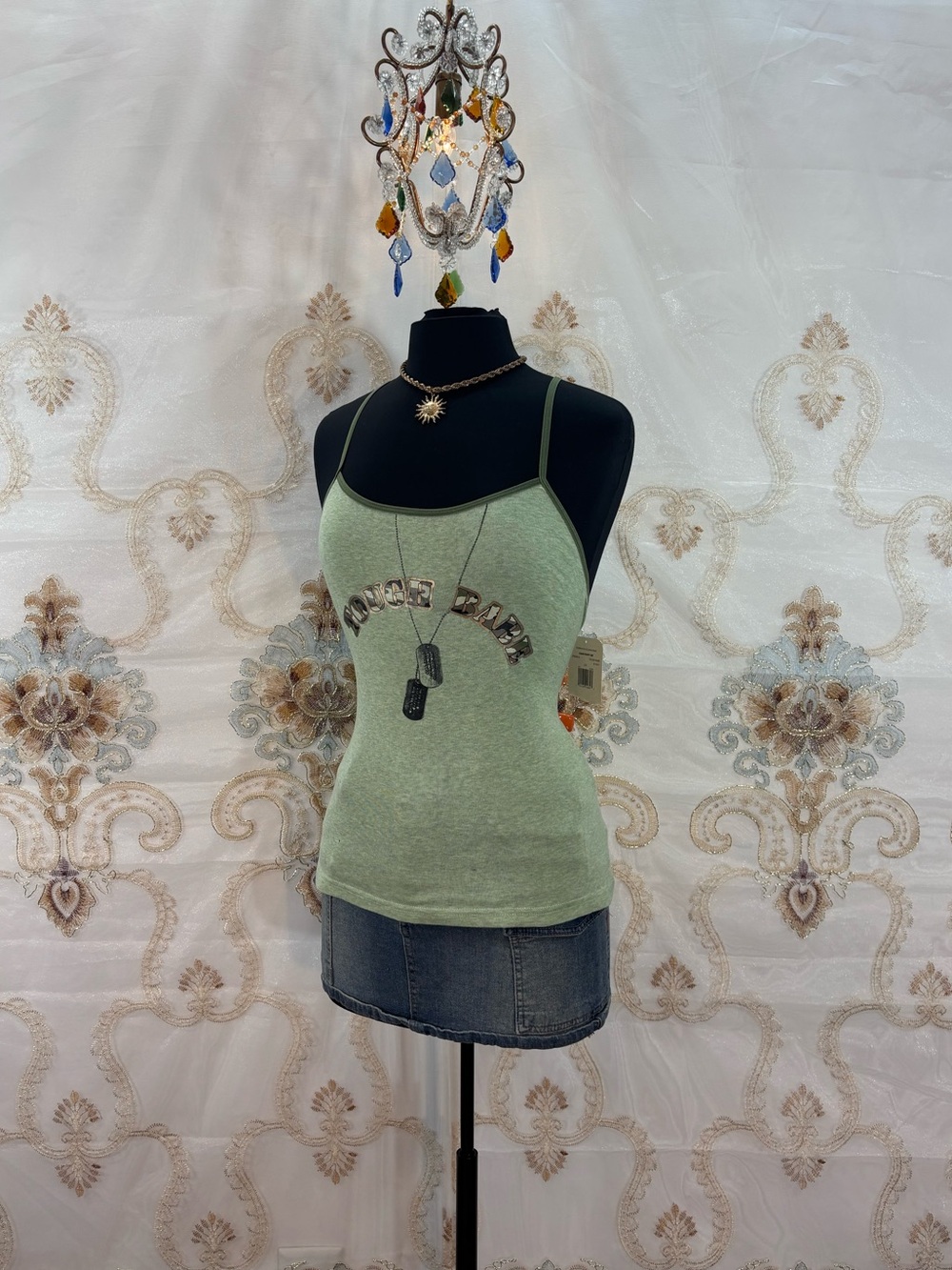 ✨Vintage Y2K Military Brat Graphic Tank Top✨